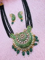 Load image into Gallery viewer, Kundan Mala With Indian Earring
