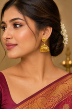 Load image into Gallery viewer, Simas Gold Platted jhumka