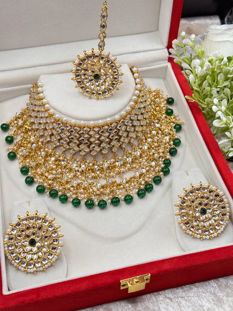 Reshma kundan Choker Set