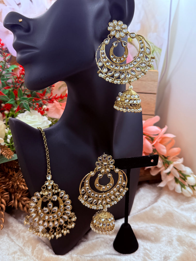 कुन्दन टीका सेट
