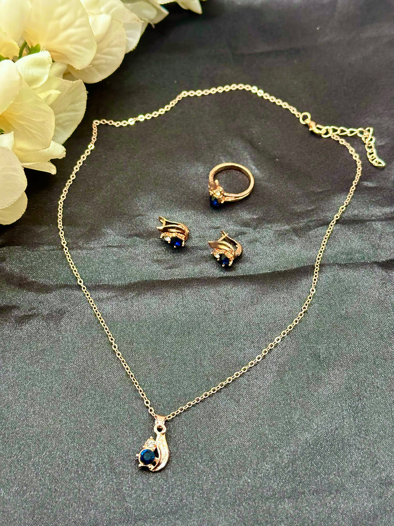 RoseGold Navy Set