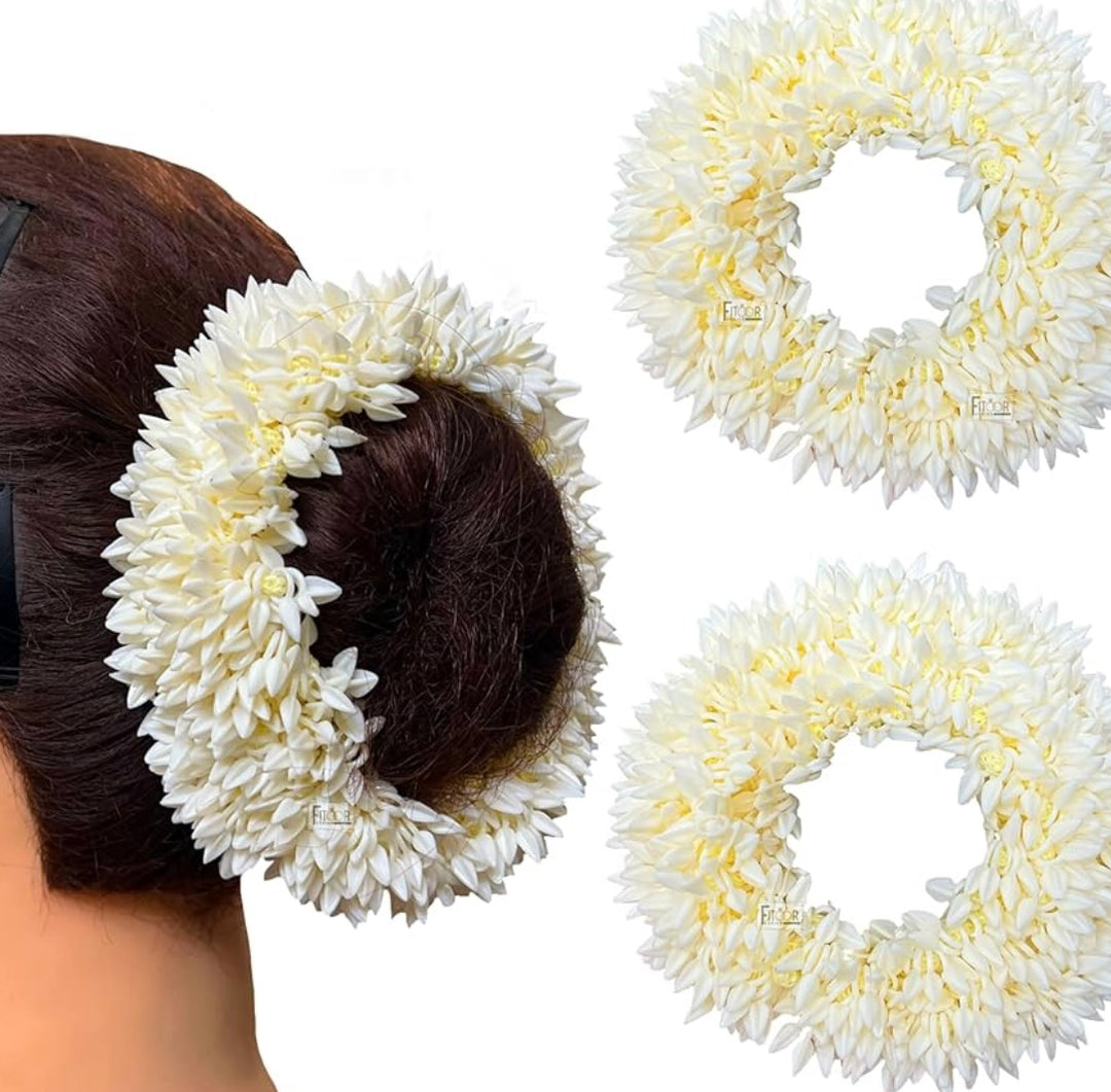 जैस्मीन सुगंधित बाल स्क्रंचीज़