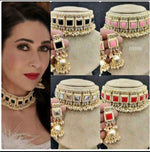 Load image into Gallery viewer, Karishma style Kundan Choker set
