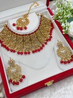 Load image into Gallery viewer, Anaya Indain Polki jewellery Choker Set
