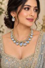 Load image into Gallery viewer, Kundan Meenakari Necklace