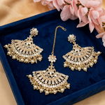 Load image into Gallery viewer, Golden Mirror Tikka set