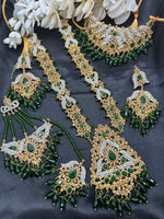 Load image into Gallery viewer, Green Pakistani Bridal Set
