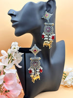 Load image into Gallery viewer, Sahana American Diamond  Monalisa Earring
