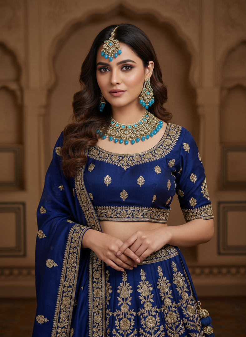 Firozi blue 
 Pakistani set