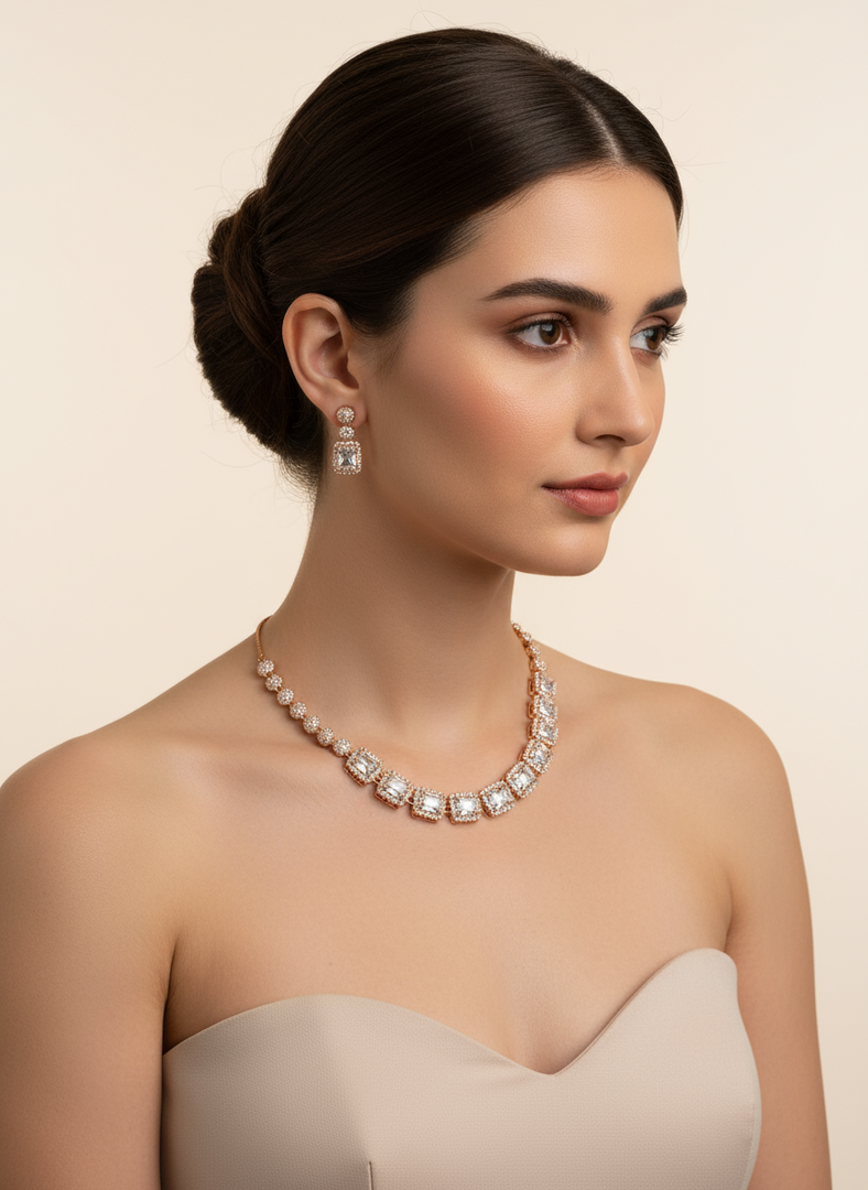 Anaya RoseGold American Set