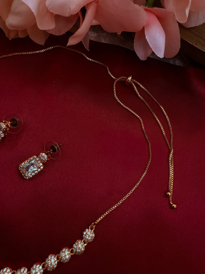Anaya RoseGold American Set