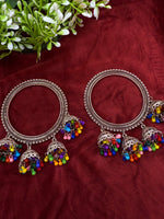 Load image into Gallery viewer, ऑक्सीकृत झुमकी चूड़ियाँ