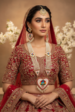 Load image into Gallery viewer, Kyra Floral Pakistani Mala set