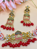 Load image into Gallery viewer, Kundan temple Indian Jewerly
