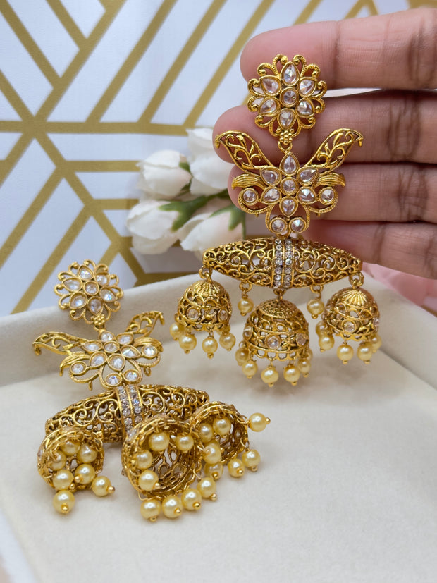 Sakshi Gold Plated Earring