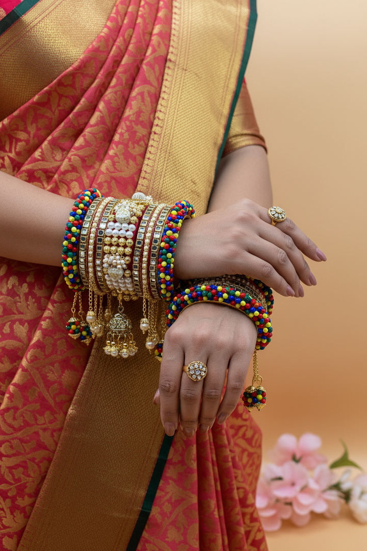 Heer Ranjha Multicolor Bridal Chooras