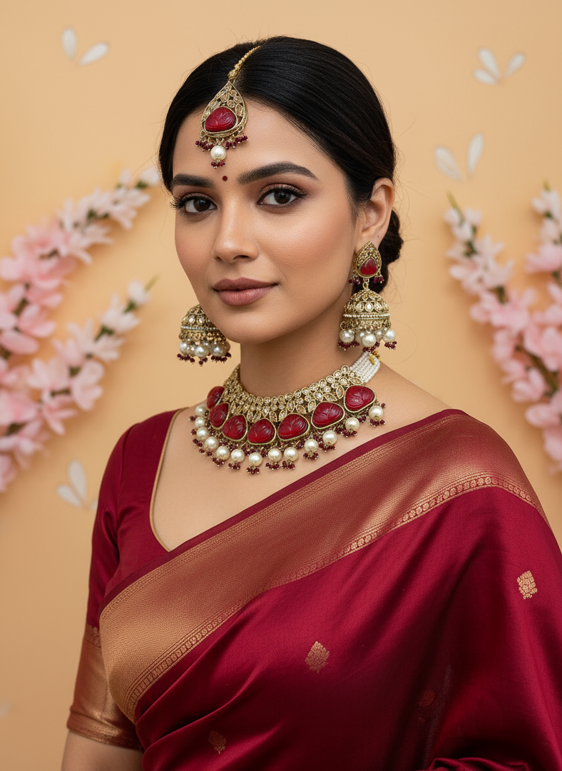 Mitali Polki Choker Set