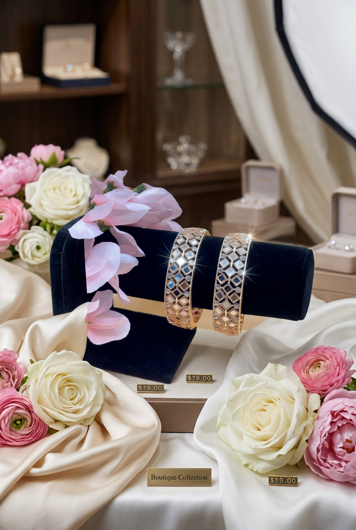 Armani Rose Gold Mirror Kadas