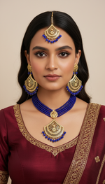 Load image into Gallery viewer, Kanchi  Beads short Mala Necklace
