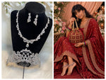 Load image into Gallery viewer, Prom accessories ( crown &amp; Necklace earring &amp; potali purse  )
