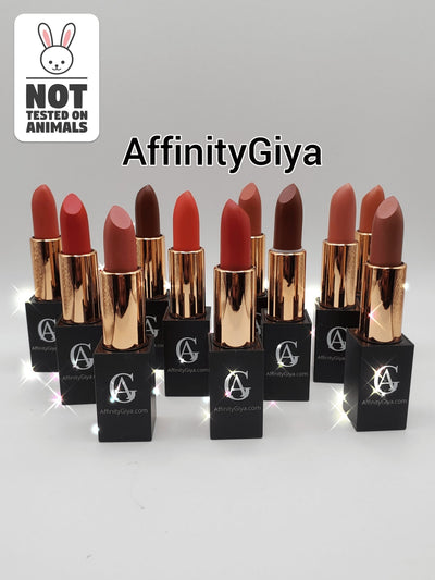 Affinity Giya’s Soft Matte Lipsticks - Affinity Giya