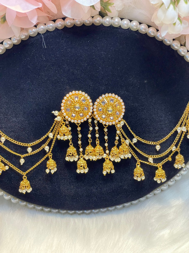 Bahubali Earrings - Affinity Giya