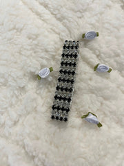 Black And Silver Bracelet - Affinity Giya