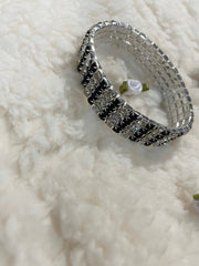 Black And Silver Bracelet - Affinity Giya