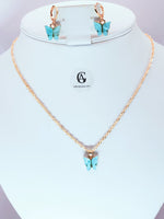 Load image into Gallery viewer, Butterfly Chain Earring Set - Affinity Giya