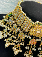 Load image into Gallery viewer, Elegant Kundan Choker set - Affinity Giya