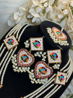 Load image into Gallery viewer, Floral Pakistani Mala set - Affinity Giya