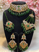 Load image into Gallery viewer, Green Bridal Set - Affinity Giya