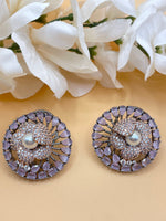 Load image into Gallery viewer, American Diamond Oversized Studs