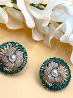 Load image into Gallery viewer, American Diamond Oversized Studs
