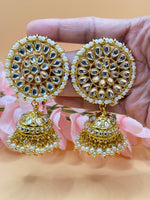 Load image into Gallery viewer, Kundan Indian Earring
