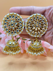 Kundan Indian Earring
