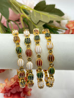 Load image into Gallery viewer, Multicolor Indian bangles 
