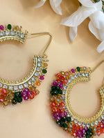 Load image into Gallery viewer, Zona Multicolor Pakistani Waliya Earrings