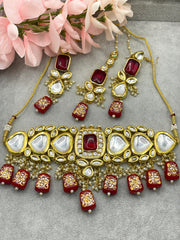 Barkha Kundan Necklace Set