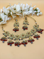 Load image into Gallery viewer, Malika Meenakari Kundan Choker Necklace
