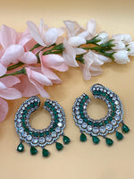 Load image into Gallery viewer, Kerri American Diamond Indian Earrings
