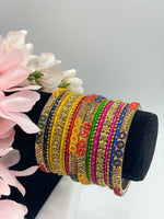 Load image into Gallery viewer, Multicolor indian bangles indian jewellery in the USA
