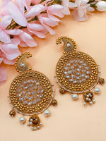 Load image into Gallery viewer, Survi Oversized Golden Earring