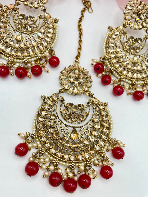 Anju Tikka Indian Earring Set