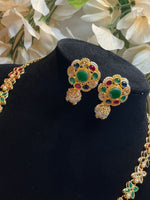 Load image into Gallery viewer, Manali MultiColor Mala Indian Earring Set
