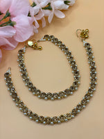 Load image into Gallery viewer, Kundan Anklet (Payal )