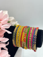 Load image into Gallery viewer, Multi color indian bangles near USA
