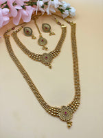 Load image into Gallery viewer, Maruti High Quality Gold Plated long Mala Indian Choker set