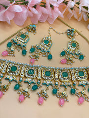 Falguni Kundan jewellery Choker Set