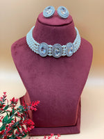 Load image into Gallery viewer, Multilayer Pearl Indian Choker Set
